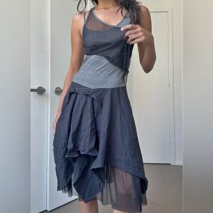 Asymmetrical Utility Dress (SOLD)
